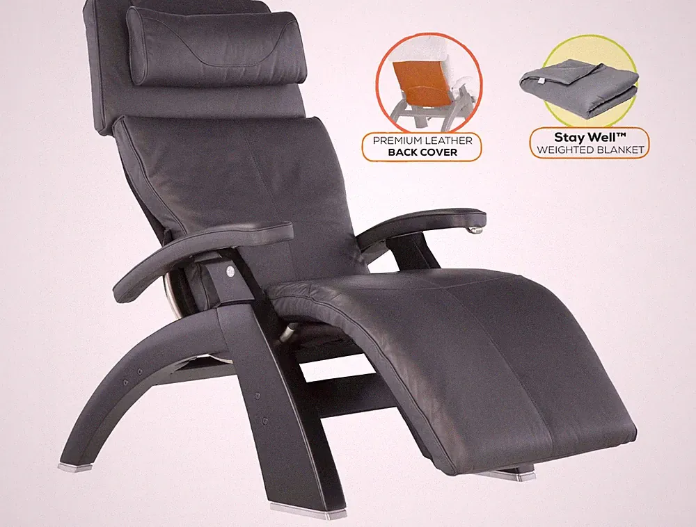 Human Touch Perfect Chair PC-LiVE 420 Zero Gravity Recliner + Cover + Blanket