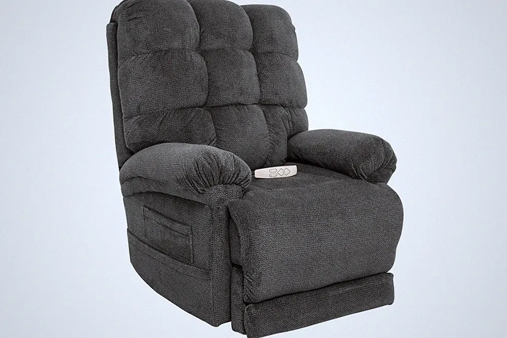 Mega Motion NM-1652 Lay Flat Zero Gravity Lift Chair Recliner - Slate Fabric