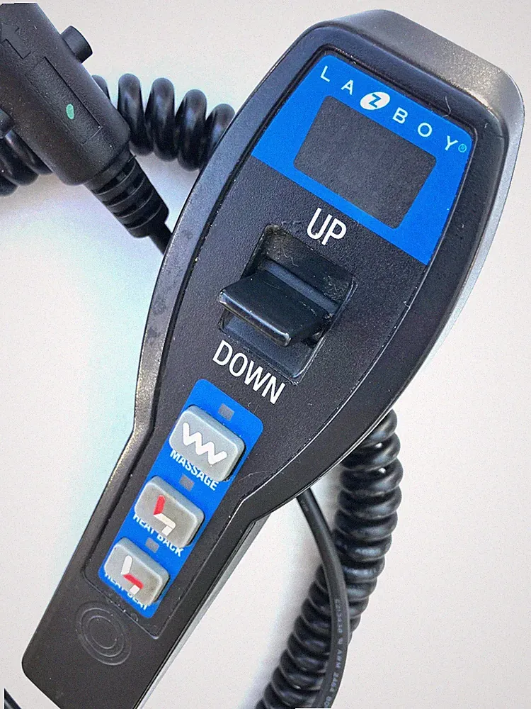 New Listing Lazy Boy HSC-LAZ-1ML Lift Chair Remote Wand w/ HEAT-MASSAGE La-Z-Boy 75000242-02