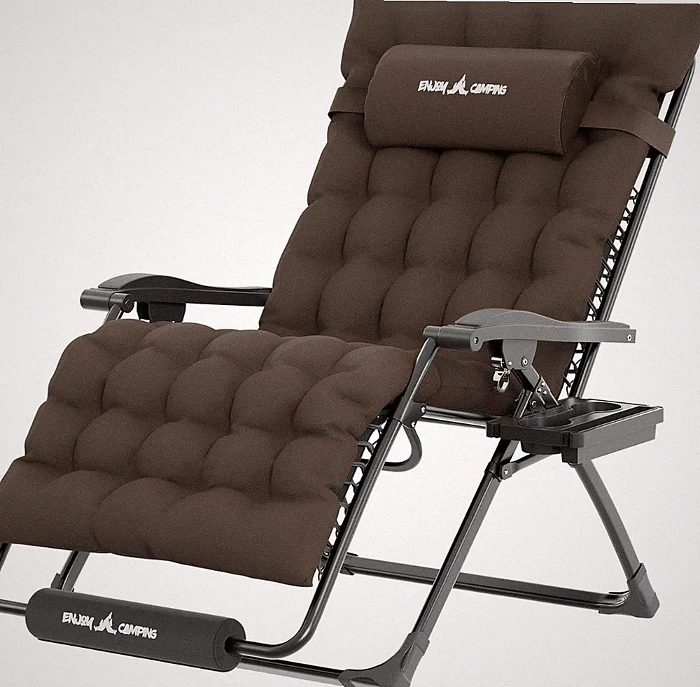 Oversized Zero Gravity Chair, XXL Patio Reclining Chair with